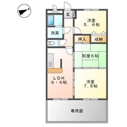 コンフォール大塩の物件間取画像